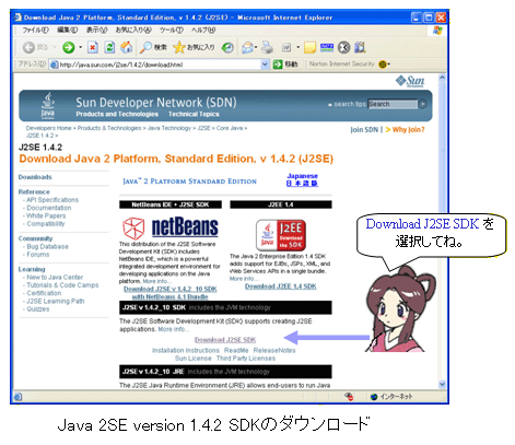 Java 2SE version 1.4.2 (1)
