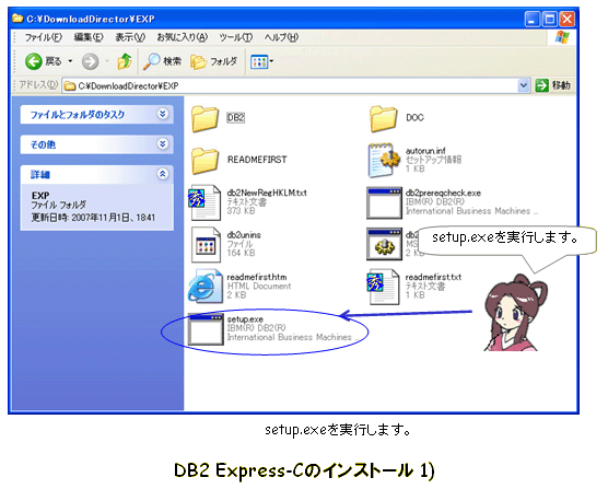 DB2 Express-C̃_E[hfBNg